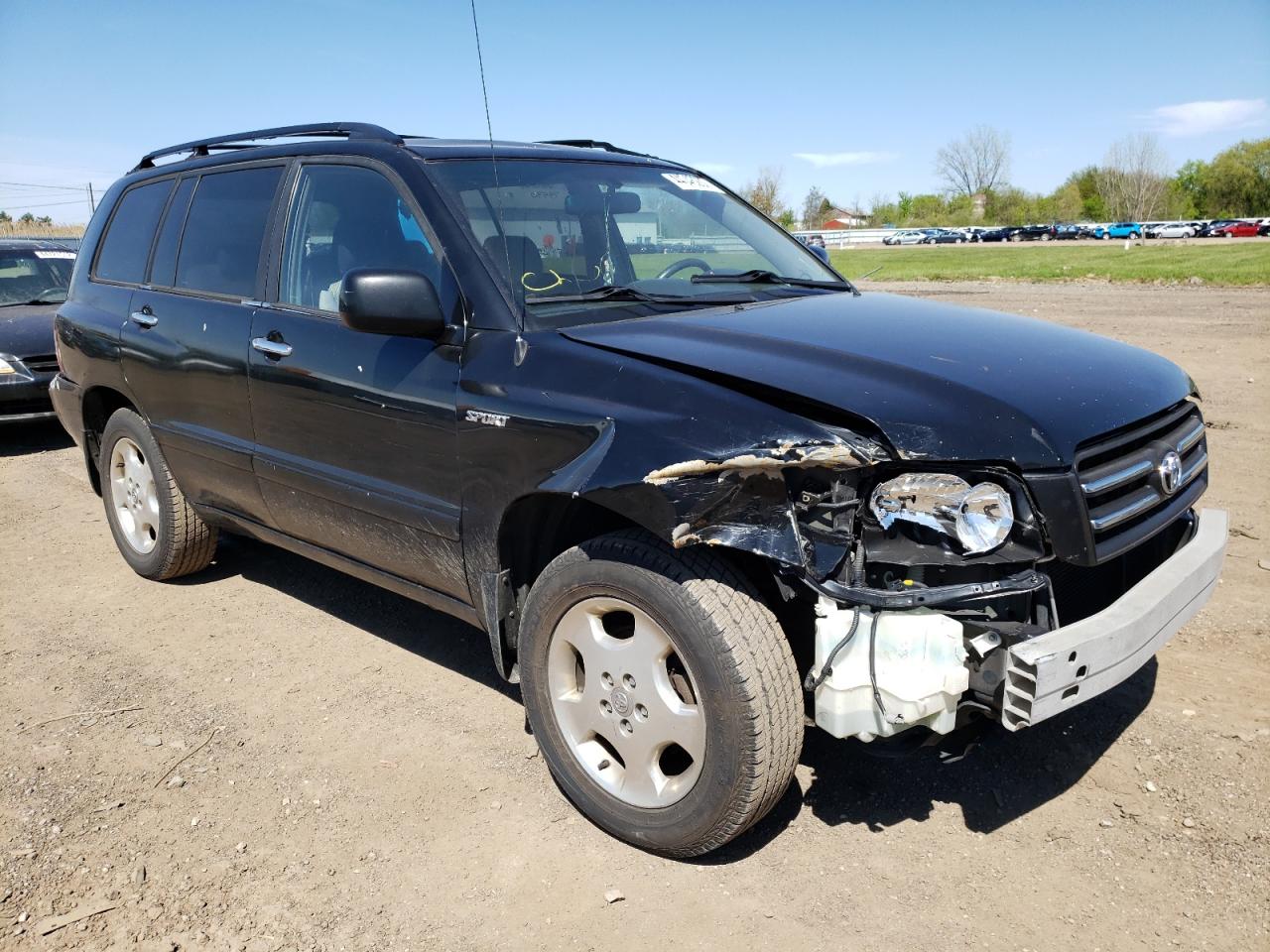 TOYOTA HIGHLANDER 2006 with VIN JTEGP21A560124024 - Photo from auction
