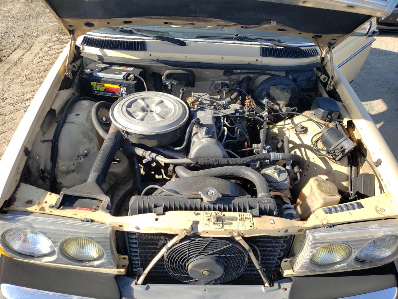 Photo 7 from auction – 1981 MERCEDES-BENZ 240 D with VIN WDBAB23A6BB265204
