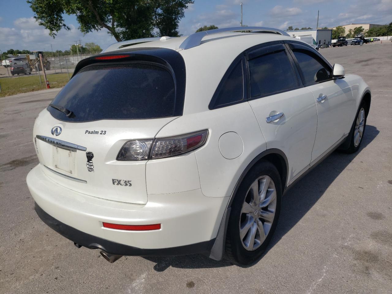 Photo 4 from auction – 2008 INFINITI FX35 with VIN JNRAS08UX8X104052