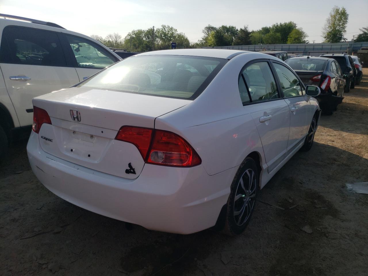 Photo 4 from auction – 2007 HONDA CIVIC LX with VIN 1HGFA16587L134345