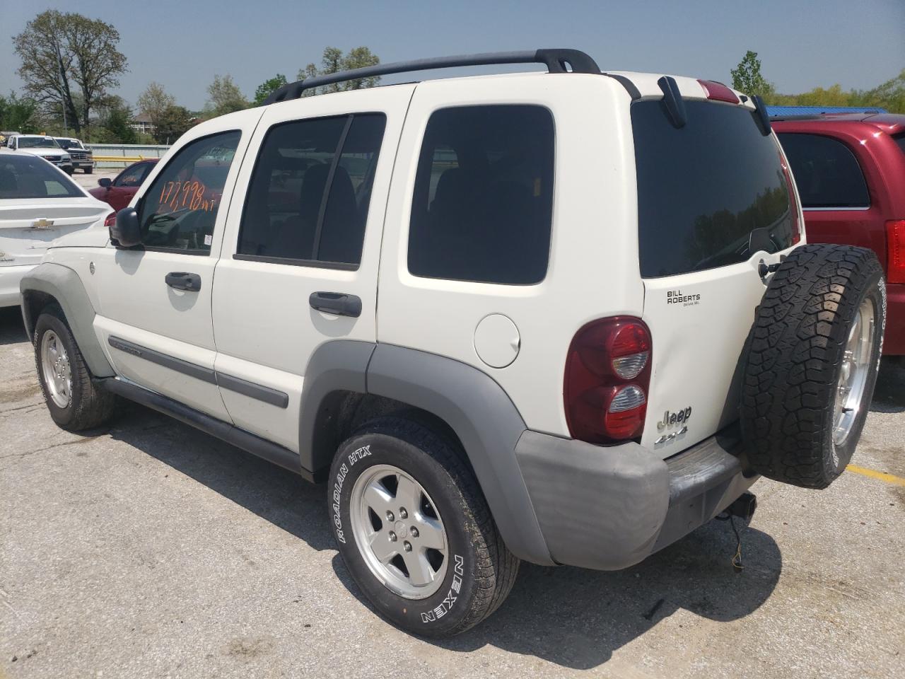 Photo 3 from auction – 2005 JEEP LIBERTY SP with VIN 1J4GL48K85W622007