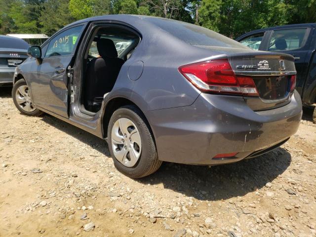 Photo 3 from auction – 2014 HONDA CIVIC LX with VIN 19XFB2F56EE019640