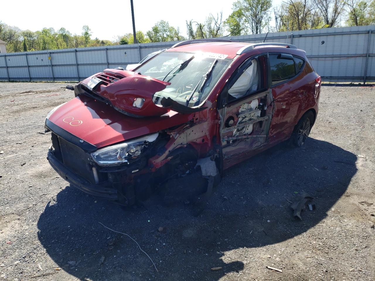 Photo 2 from auction – 2014 HYUNDAI TUCSON GLS with VIN KM8JUCAG3EU921968