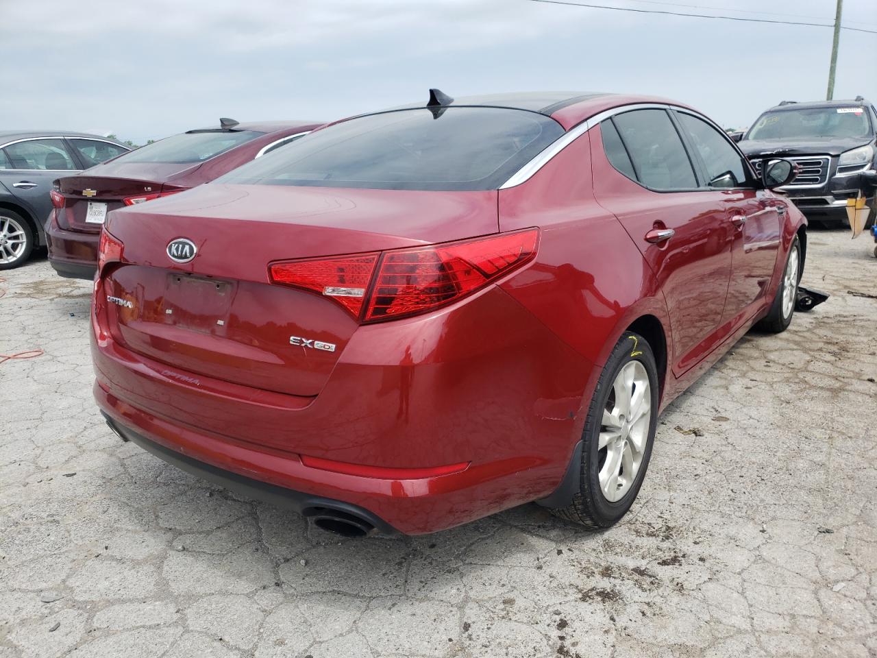 Photo 4 from auction – 2012 KIA OPTIMA EX with VIN 5XXGN4A79CG061031