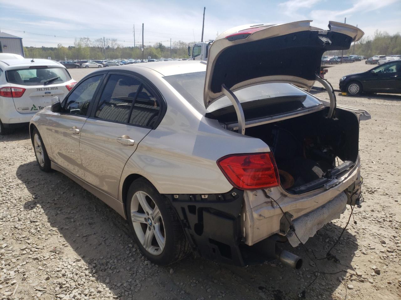Photo 3 from auction – 2014 BMW 320 I XDRI with VIN WBA3C3G54ENS69469