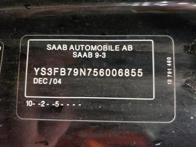Photo 10 from auction – 2005 SAAB 9-3 LINEAR with VIN YS3FB79N756006855