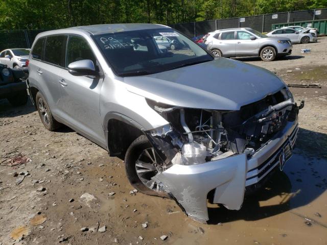 TOYOTA HIGHLANDER 2019 with VIN 5TDBZRFH2KS944303 - Photo from auction