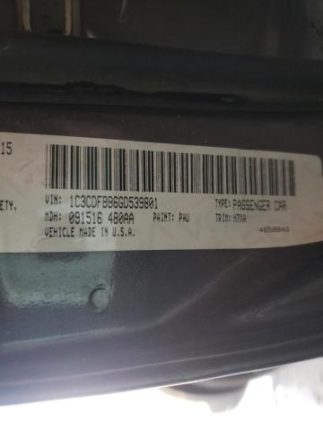Photo 10 from auction – 2016 DODGE DART SXT with VIN 1C3CDFBB6GD539801