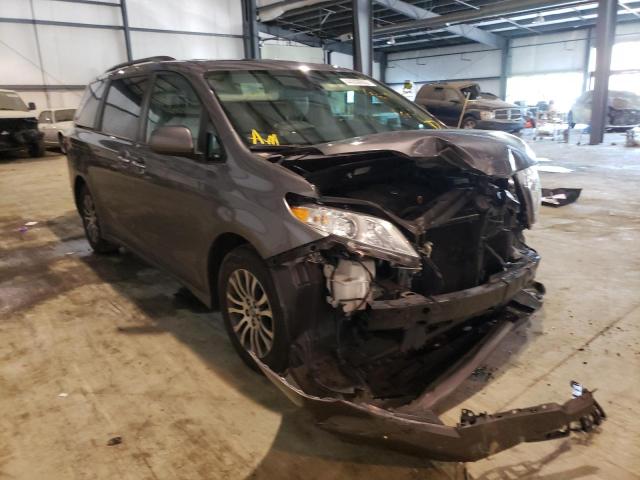 TOYOTA SIENNA XLE 2018 with VIN 5TDYZ3DC7JS959747 - Photo from auction