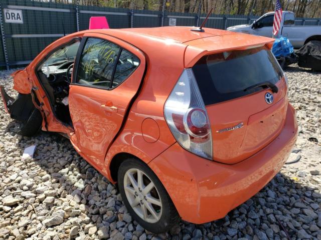 Photo 3 from auction – 2014 TOYOTA PRIUS C with VIN JTDKDTB36E1083697