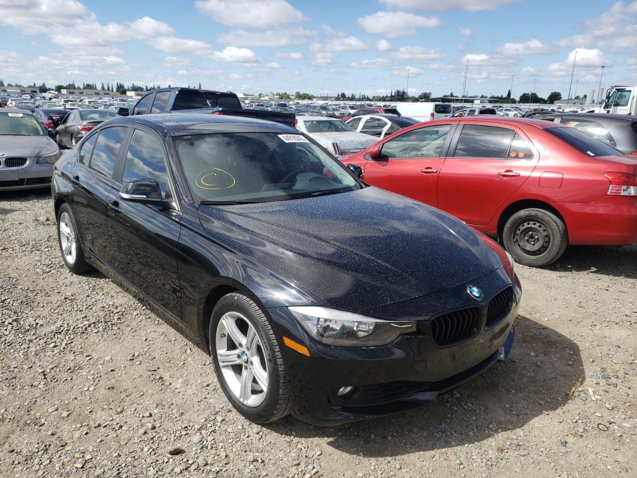 BMW 328 I 2015 with VIN WBA3A5G56FNS85353 - Photo from auction