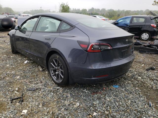 Photo 3 from auction – 2022 TESLA MODEL 3 with VIN 5YJ3E1EB6NF155062
