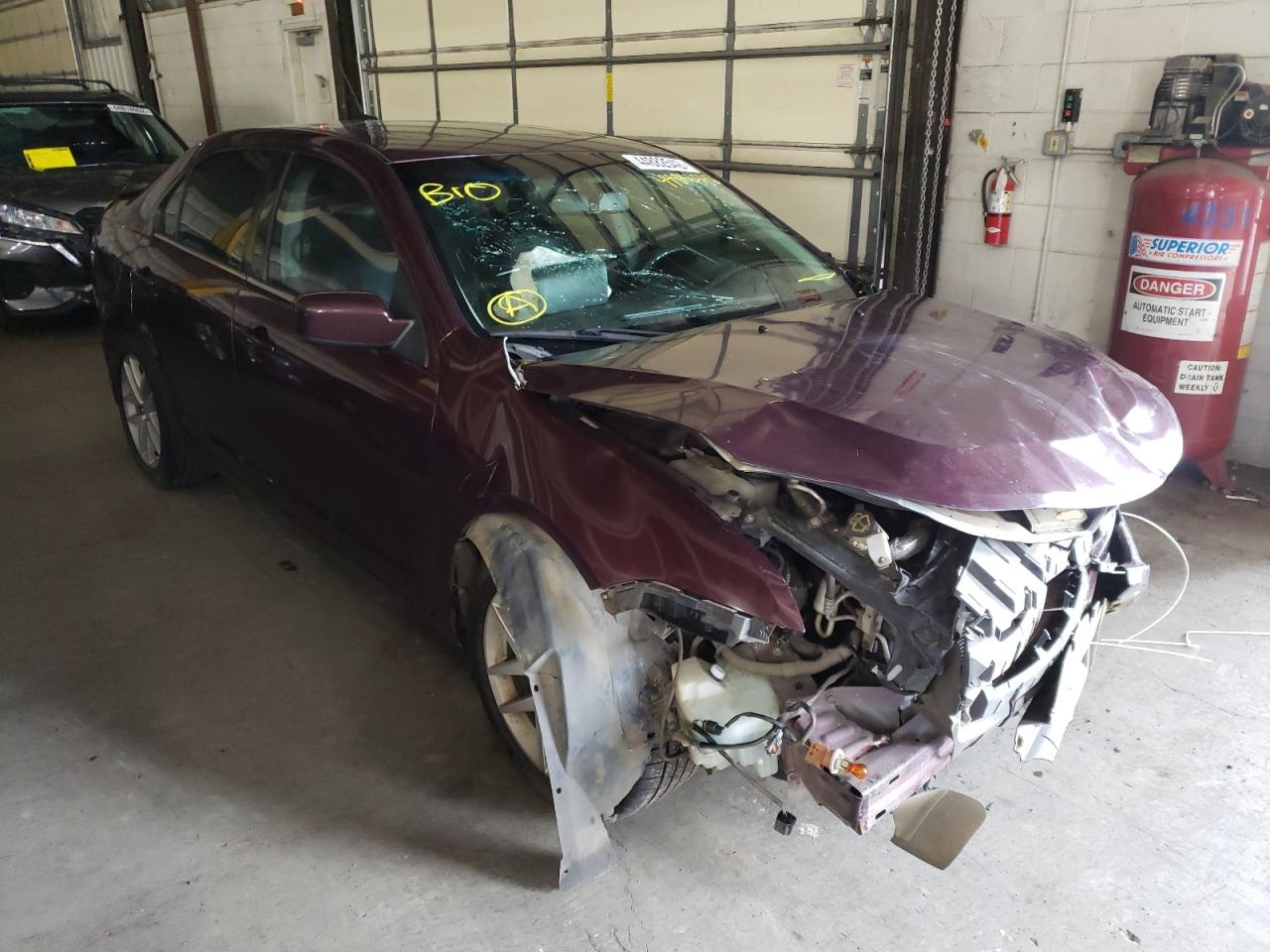 FORD FUSION SEL 2011 with VIN 3FAHP0JAXBR345972 - Photo from auction