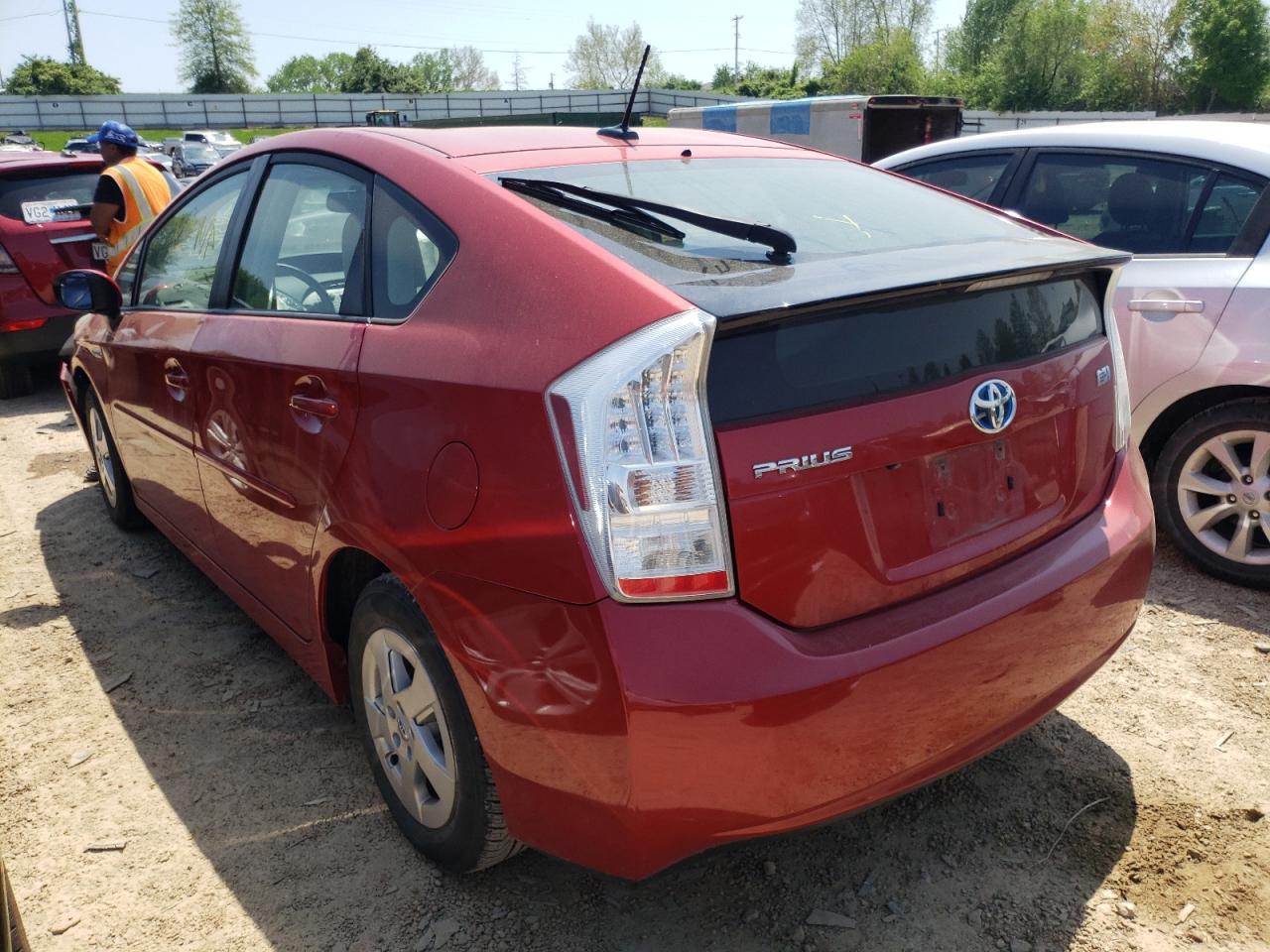 Photo 13 from auction – 2010 TOYOTA PRIUS with VIN JTDKN3DU1A0101431