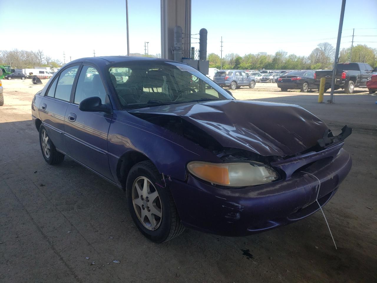 FORD ESCORT LX 1997 with VIN 1FALP13P3VW112891 - Photo from auction