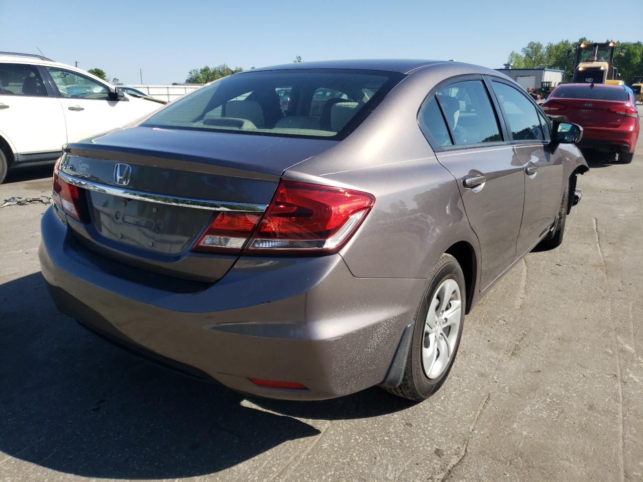 Photo 4 from auction – 2015 HONDA CIVIC LX with VIN 19XFB2F50FE200122
