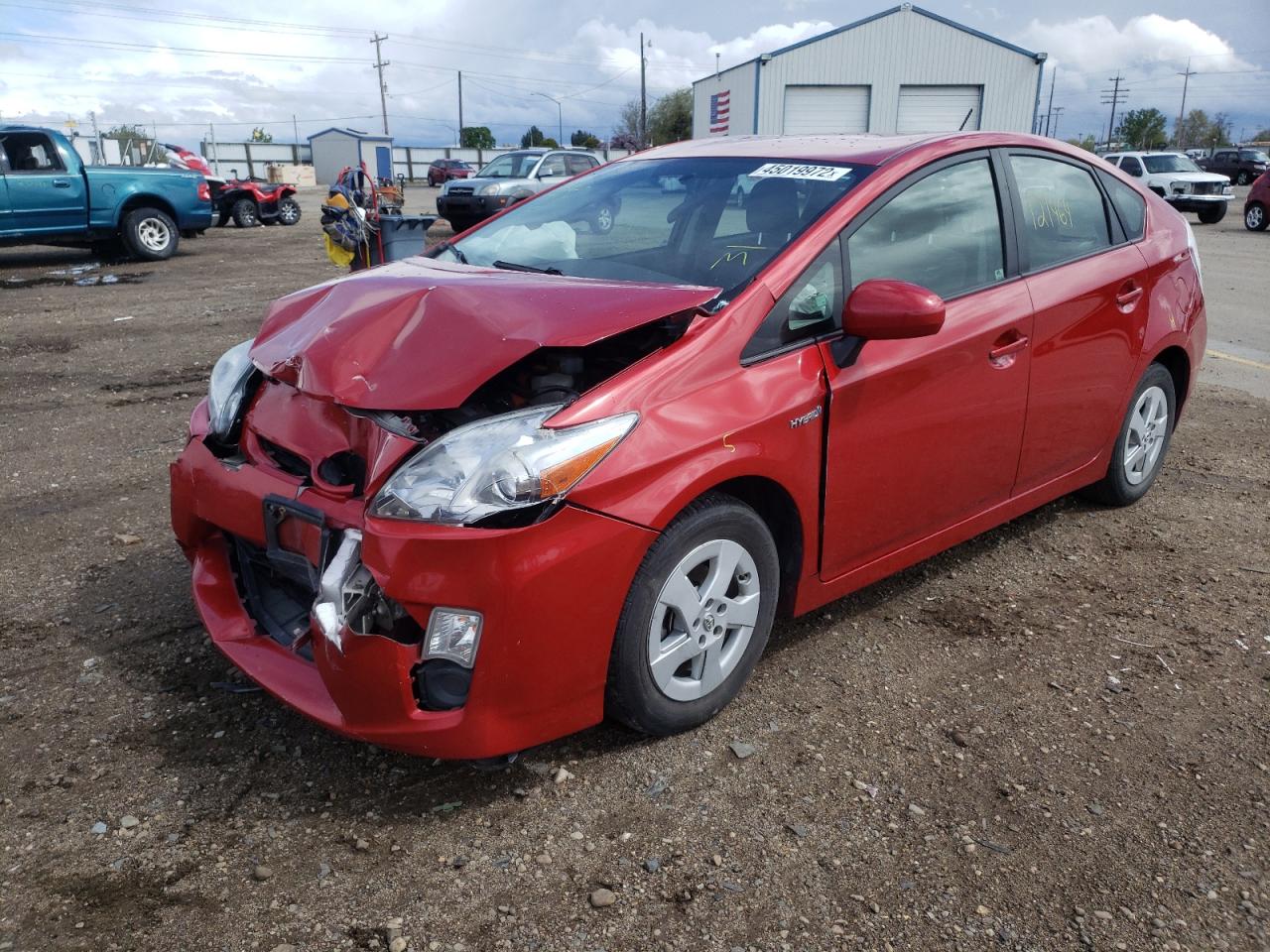Photo 2 from auction – 2010 TOYOTA PRIUS with VIN JTDKN3DU8A1274762