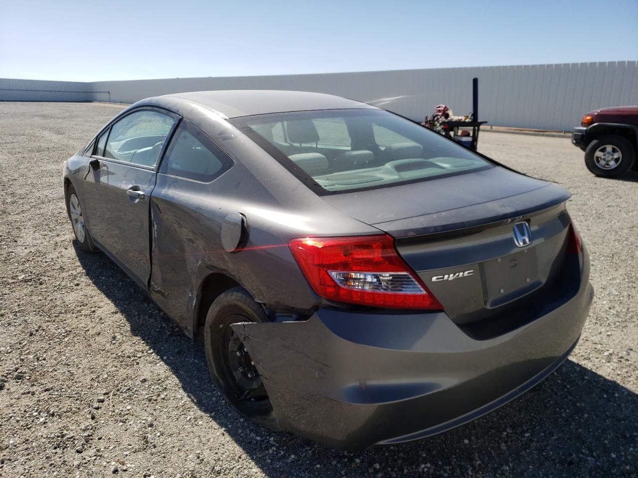 Photo 3 from auction – 2012 HONDA CIVIC LX with VIN 2HGFG3B51CH539762