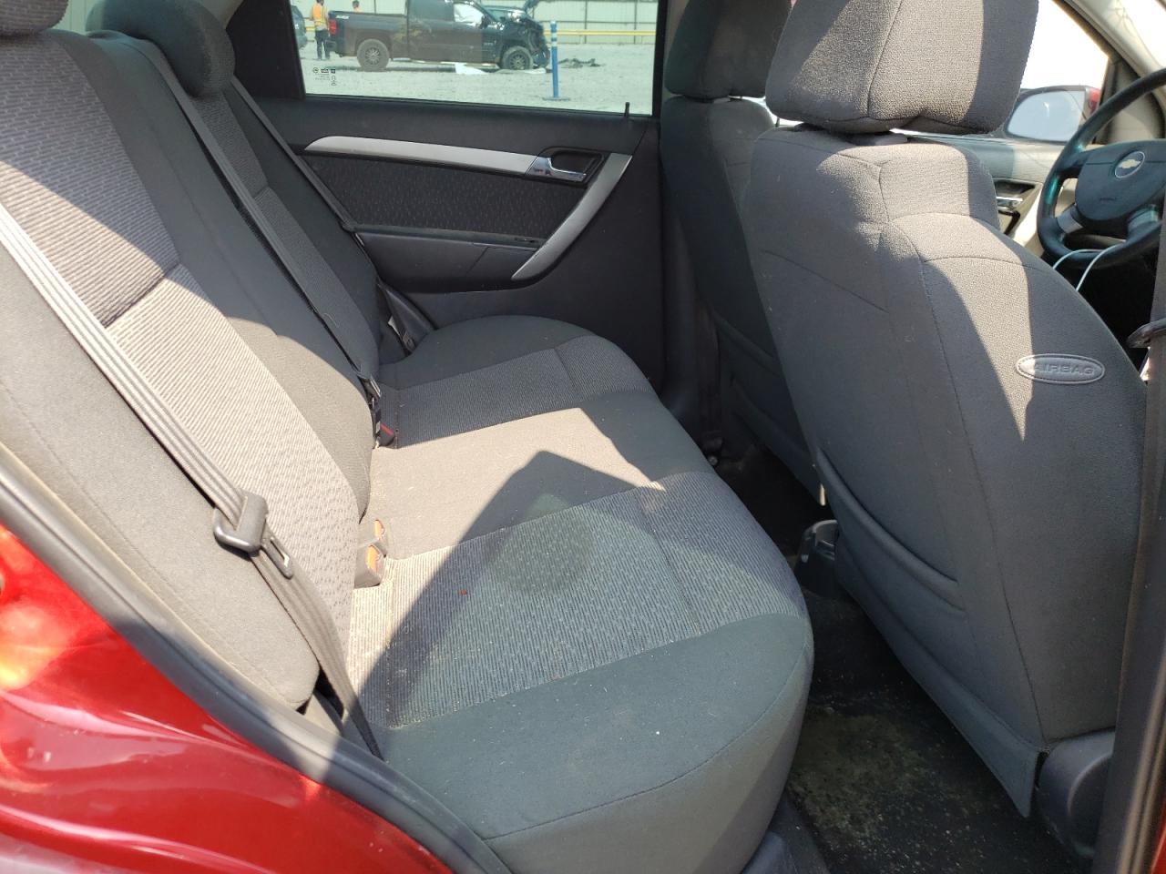 Photo 6 from auction – 2011 CHEVROLET AVEO LT with VIN KL1TG5DEXBB224287
