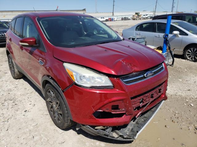 FORD ESCAPE SEL 2013 with VIN 1FMCU0H92DUD40619 - Photo from auction