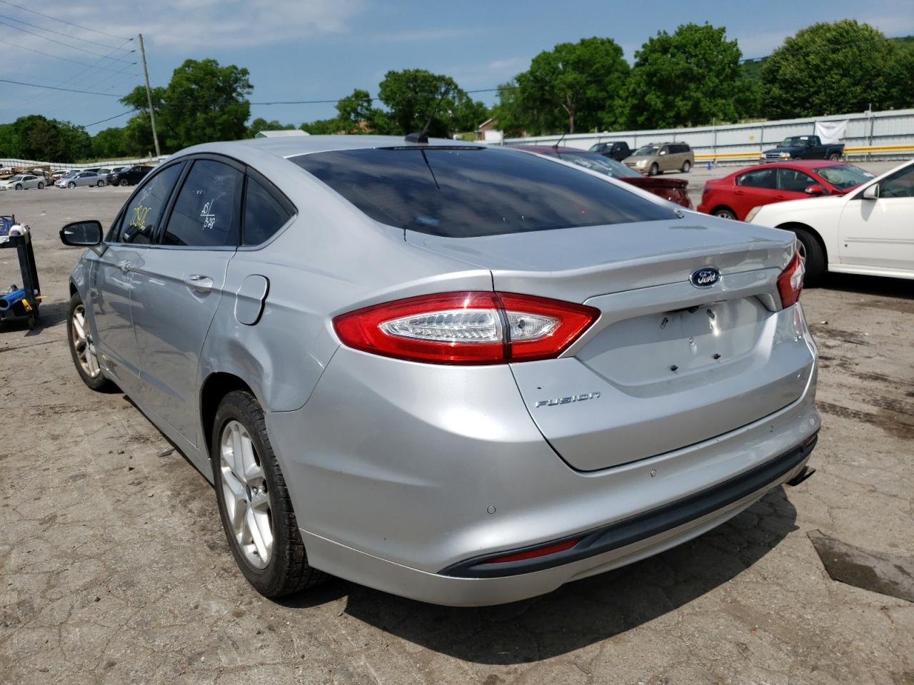 Photo 3 from auction – 2016 FORD FUSION SE with VIN 3FA6P0H76GR285570
