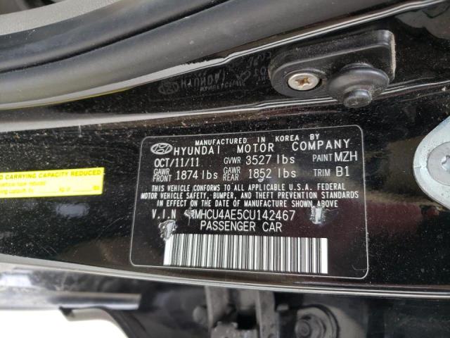 Photo 10 from auction – 2012 HYUNDAI ACCENT GLS with VIN KMHCU4AE5CU142467