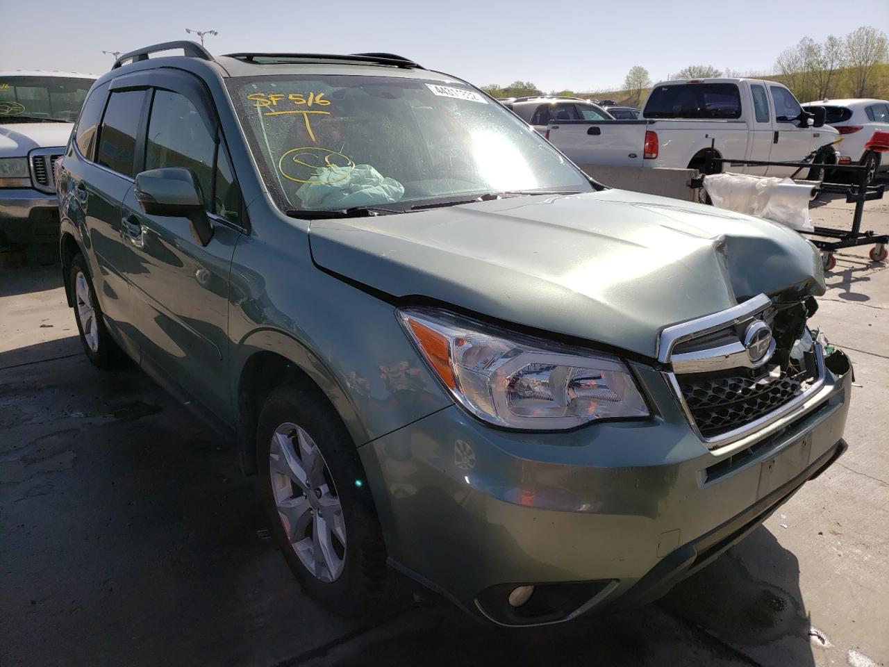 SUBARU FORESTER 2 2014 with VIN JF2SJAPC0EH520186 - Photo from auction