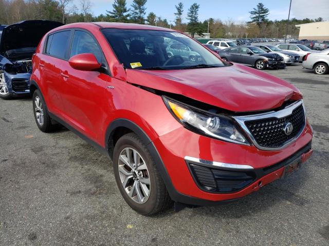 KIA SPORTAGE L 2015 with VIN KNDPBCAC4F7763786 - Photo from auction