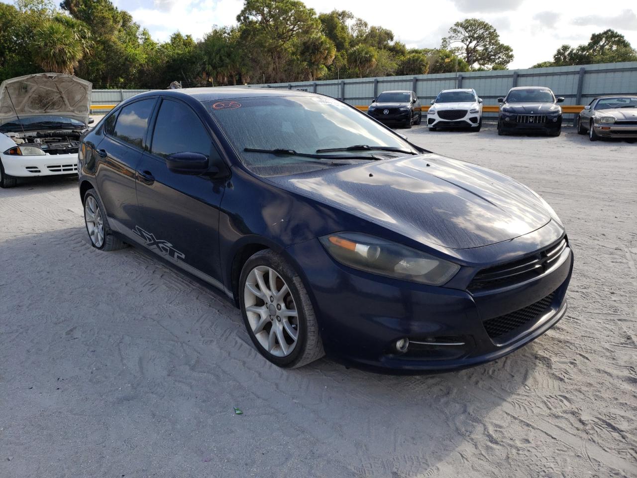 DODGE DART SXT 2013 with VIN 1C3CDFBA4DD295763 - Photo from auction