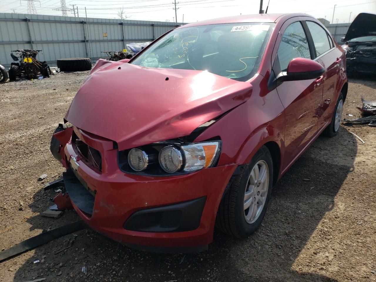 Photo 2 from auction – 2014 CHEVROLET SONIC LT with VIN 1G1JC5SG1E4213129