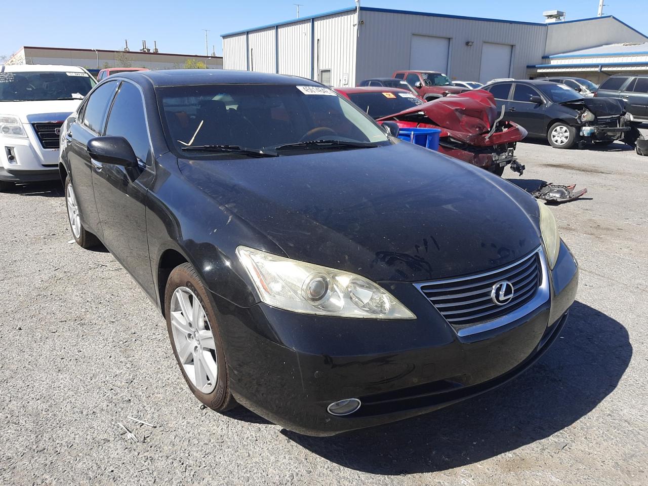 LEXUS ES 350 2008 with VIN JTHBJ46G282229215 - Photo from auction
