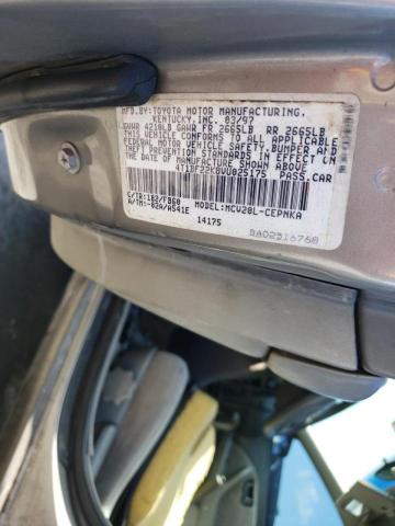 Photo 10 from auction – 1997 TOYOTA CAMRY CE with VIN 4T1BF22K8VU025175