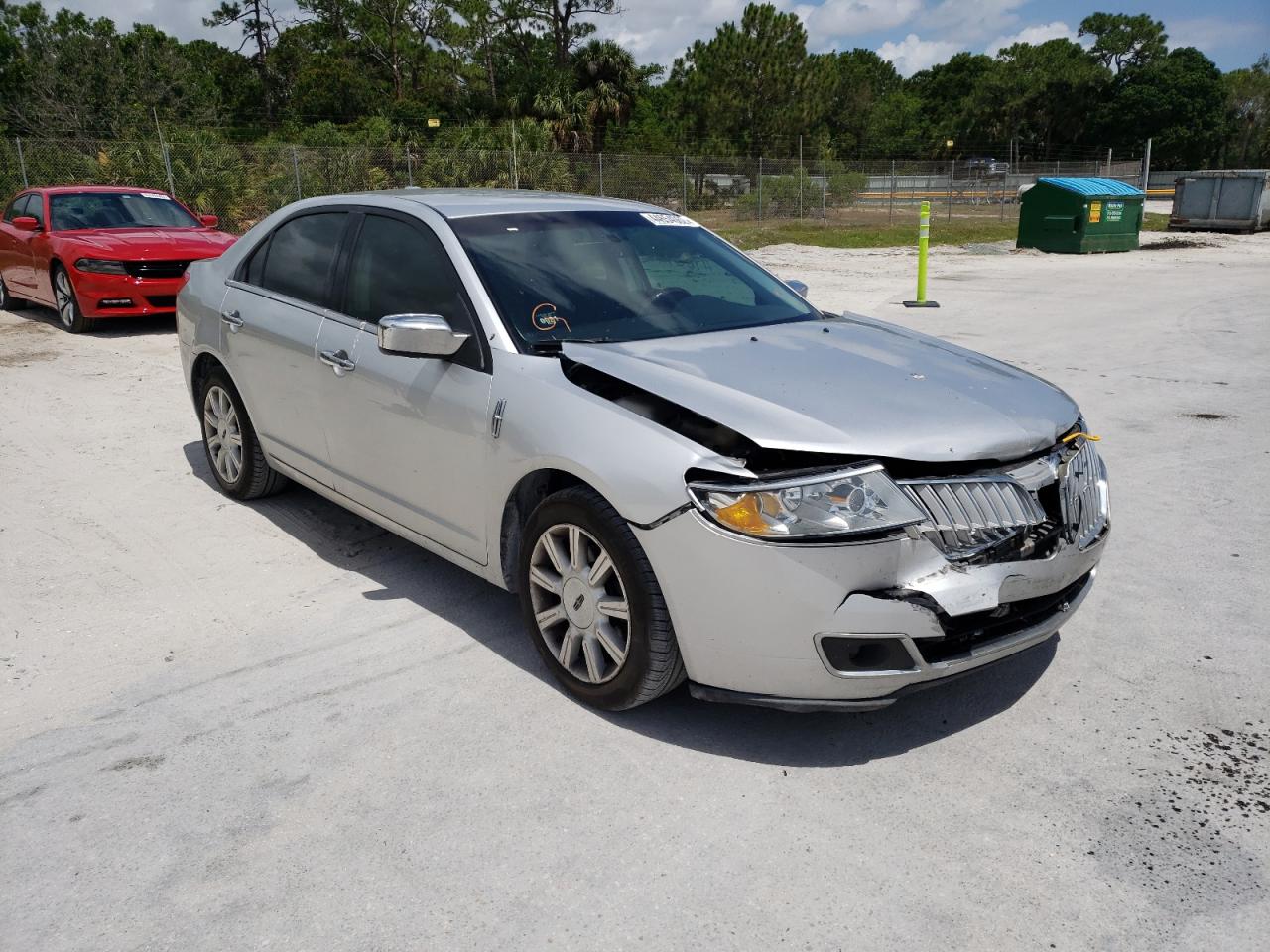 LINCOLN MKZ 2012 with VIN 3LNHL2GCXCR835450 - Photo from auction