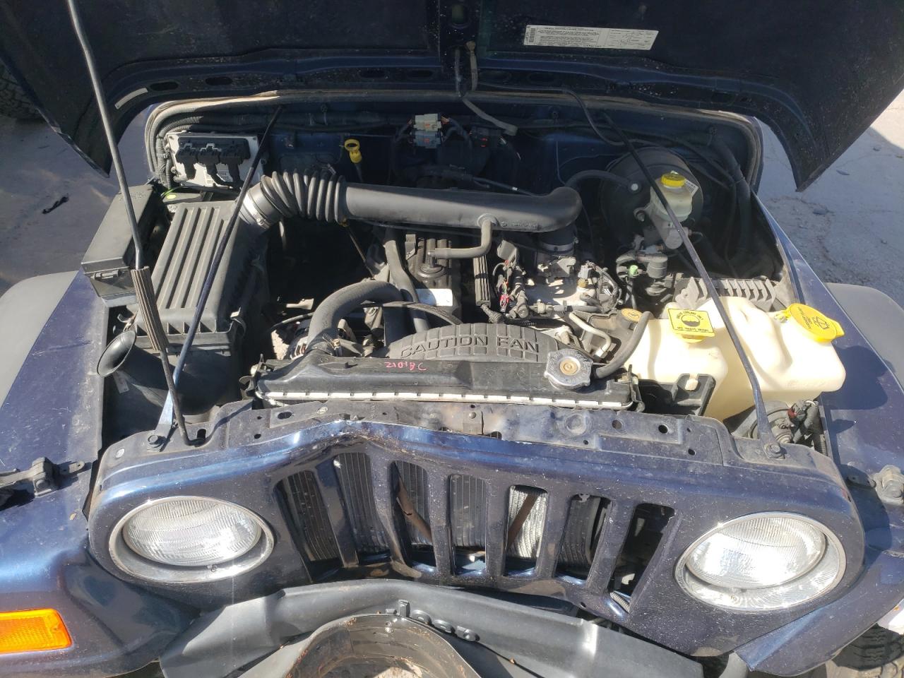 Photo 7 from auction – 2004 JEEP WRANGLER X with VIN 1J4FA39S54P722035