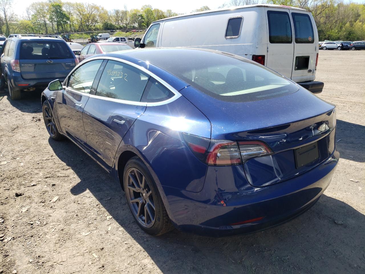 Photo 3 from auction – 2019 TESLA MODEL 3 with VIN 5YJ3E1EA3KF396886