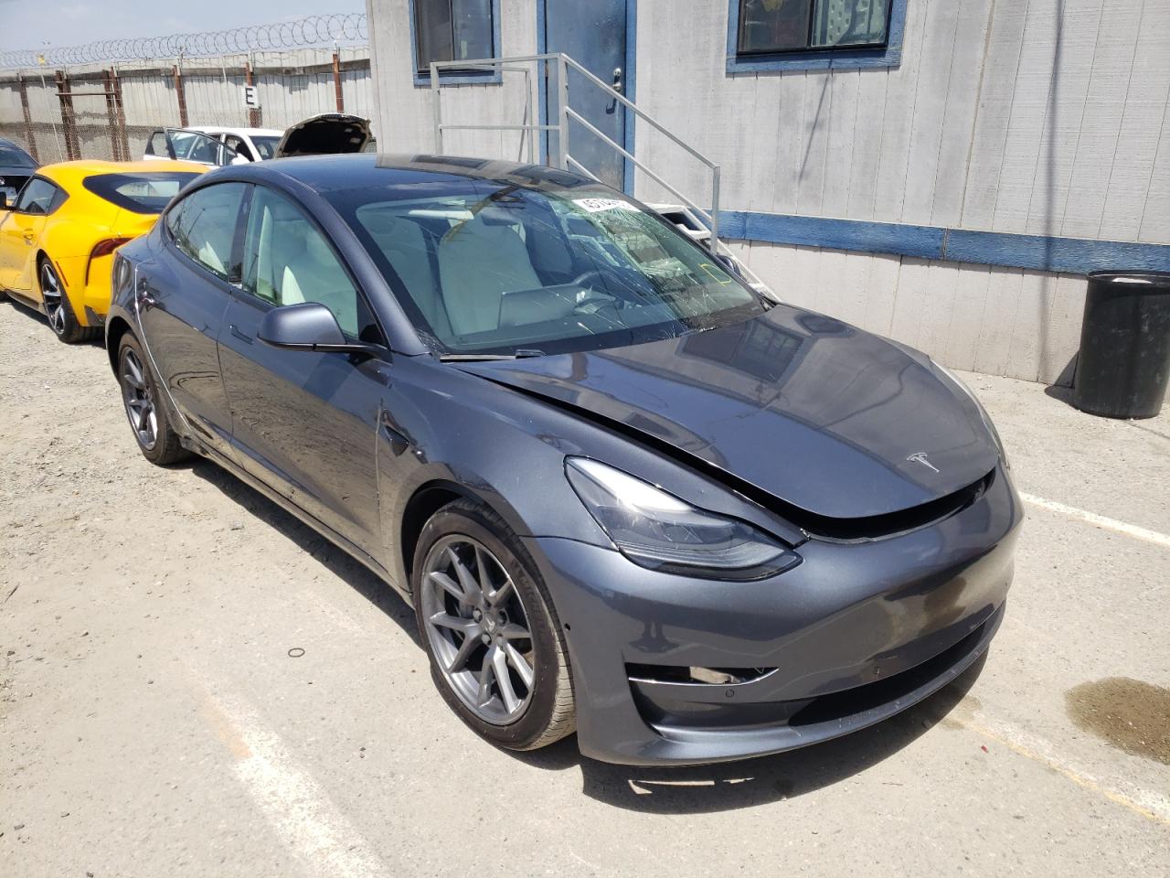 TESLA MODEL 3 2021 with VIN 5YJ3E1EB6MF868512 - Photo from auction