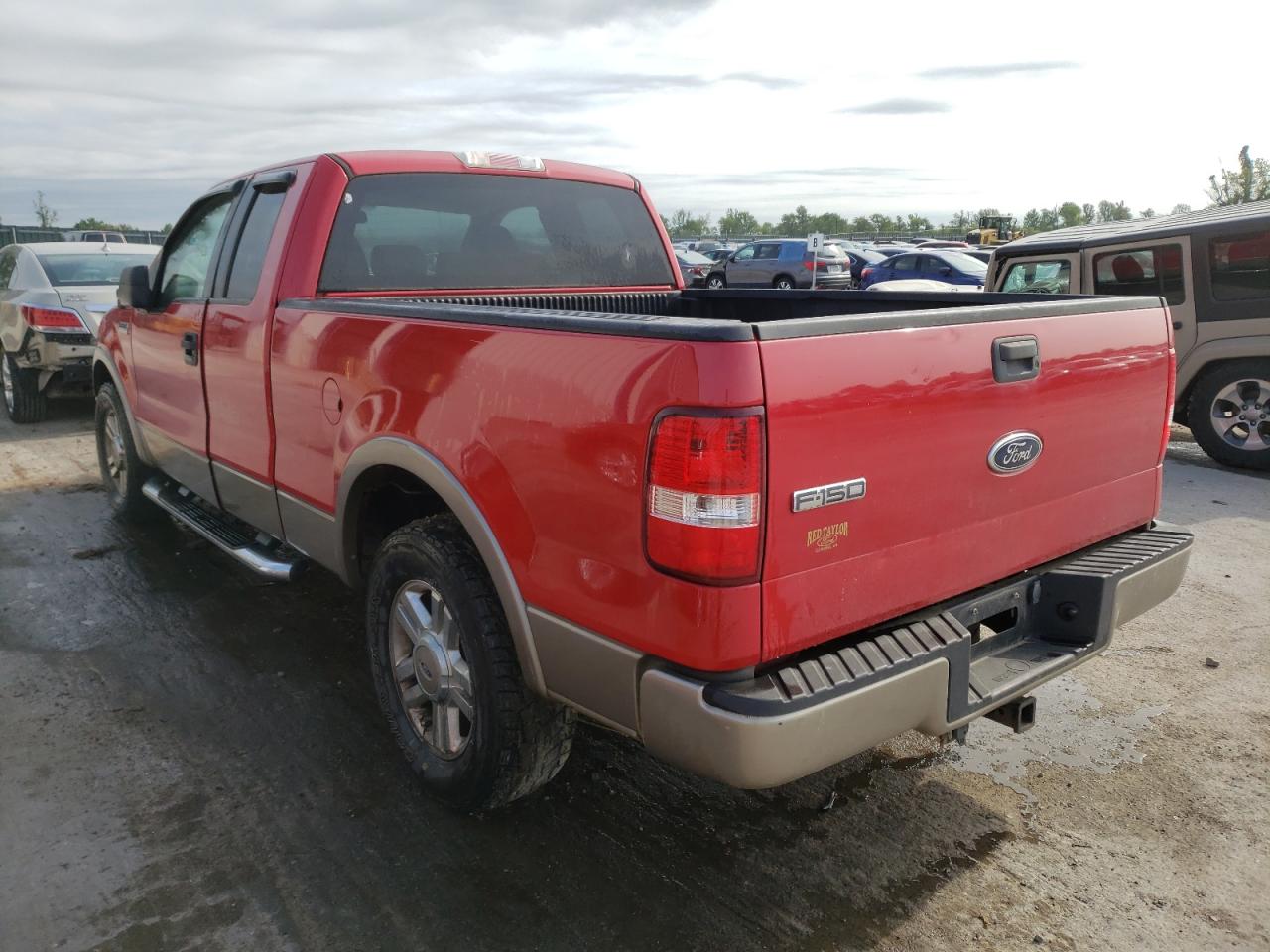 Photo 3 from auction – 2005 FORD F150 with VIN 1FTPX12585NB38663