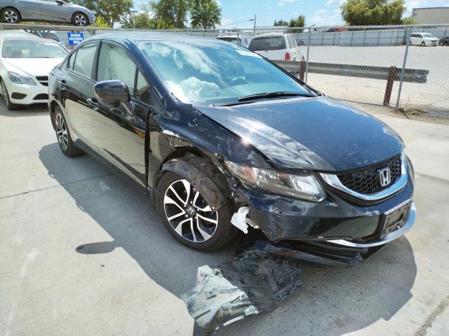 HONDA CIVIC EX 2015 with VIN 2HGFB2F8XFH529748 - Photo from auction