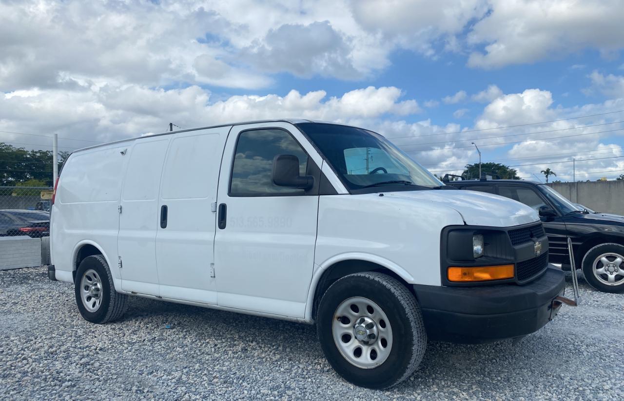 Photo 1 from auction – 2013 CHEVROLET EXPRESS G1 with VIN 1GCSGAFX1D1121585