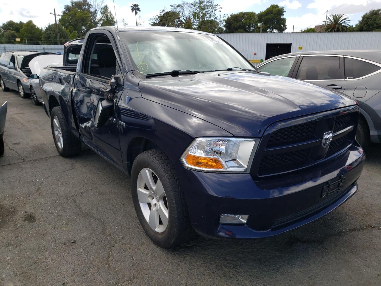DODGE RAM 1500 S 2012 with VIN 3C6JD7AT7CG218289 - Photo from auction