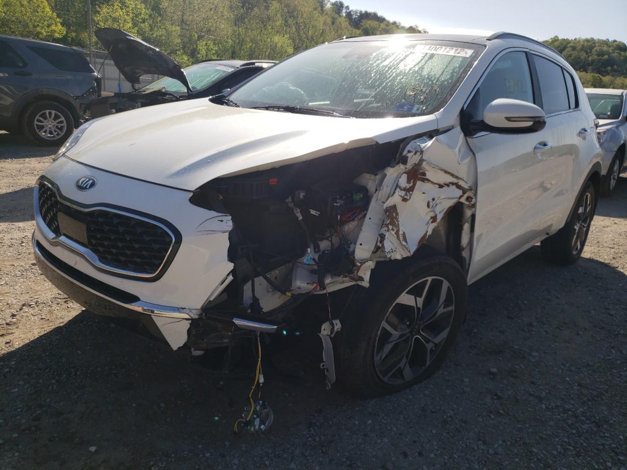 Photo 2 from auction – 2022 KIA SPORTAGE E with VIN KNDPNCAC1N7959190