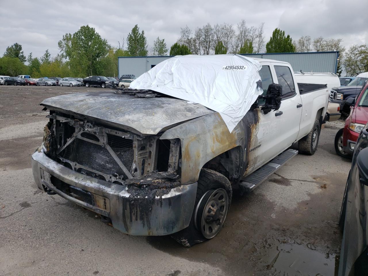 Photo 2 from auction – 2016 CHEVROLET SILVERADO with VIN 1GC1KUE88GF300705