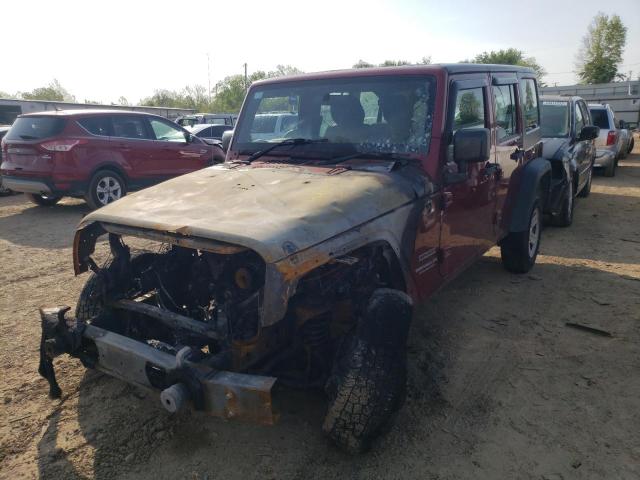 Photo 2 from auction – 2012 JEEP WRANGLER U with VIN 1C4BJWKG8CL160407