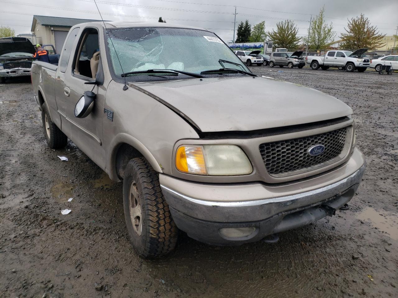 FORD F150 2002 with VIN 2FTRX18W72CA74819 - Photo from auction