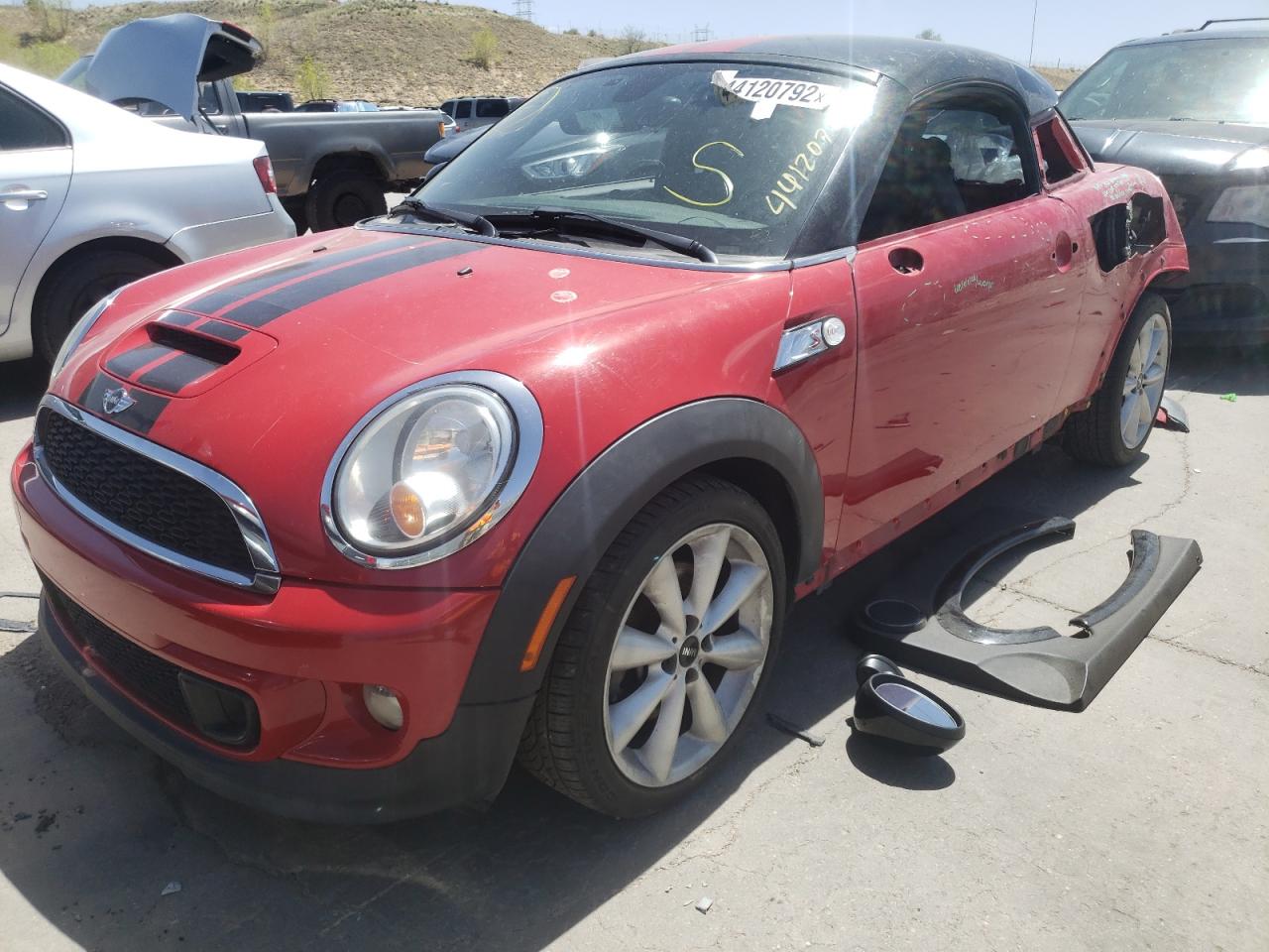 Photo 2 from auction – 2013 MINI COOPER COU with VIN WMWSX3C52DT466155