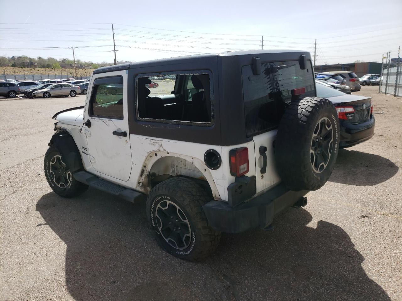 Photo 3 from auction – 2012 JEEP WRANGLER S with VIN 1C4AJWAG9CL184745