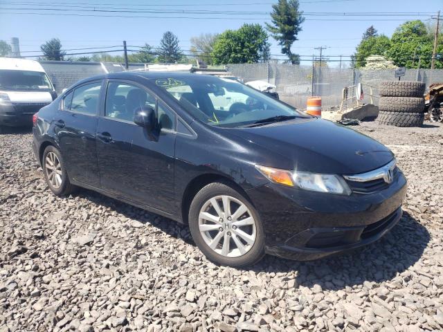 HONDA CIVIC EXL 2012 with VIN 19XFB2F98CE348694 - Photo from auction
