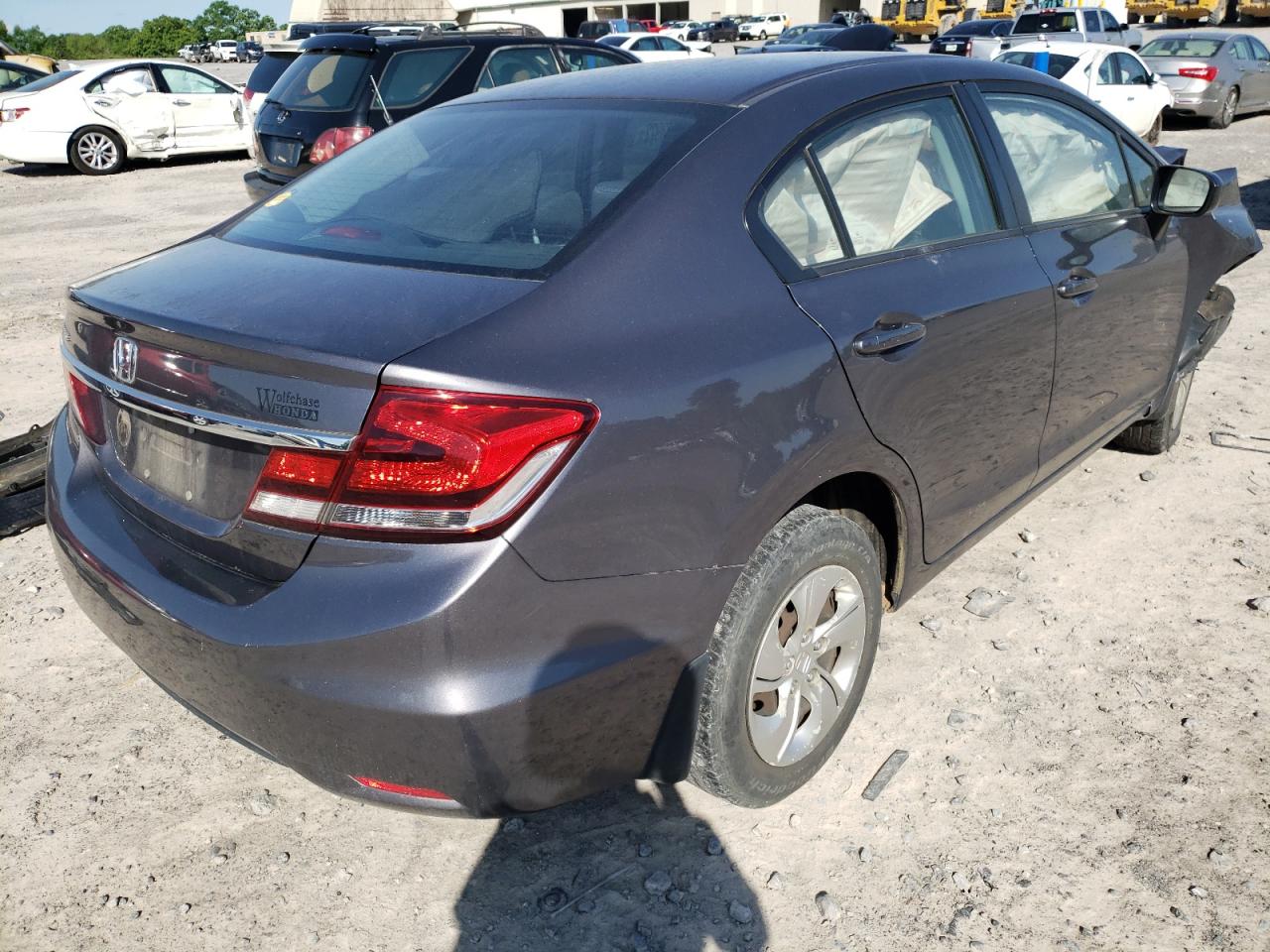 Photo 4 from auction – 2015 HONDA CIVIC LX with VIN 19XFB2F59FE046090