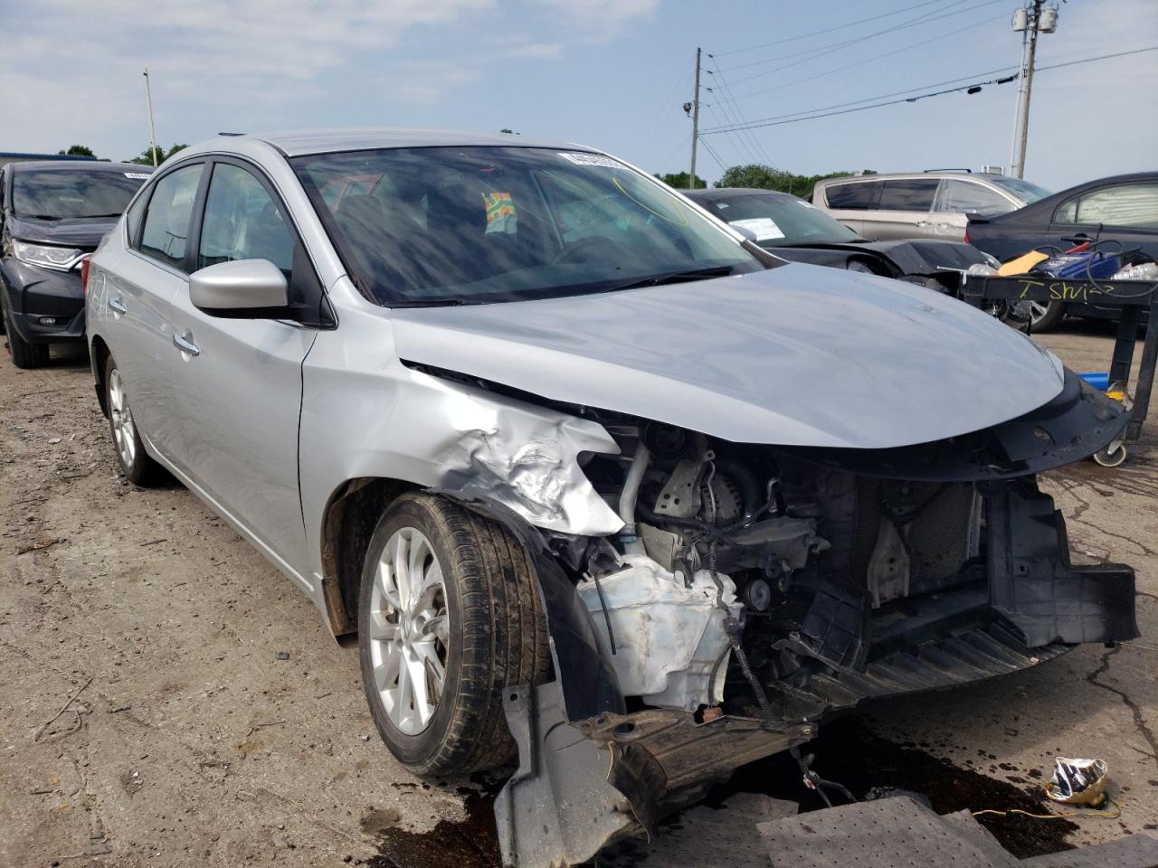Photo 1 from auction – 2017 NISSAN SENTRA S with VIN 3N1AB7AP0HY208340