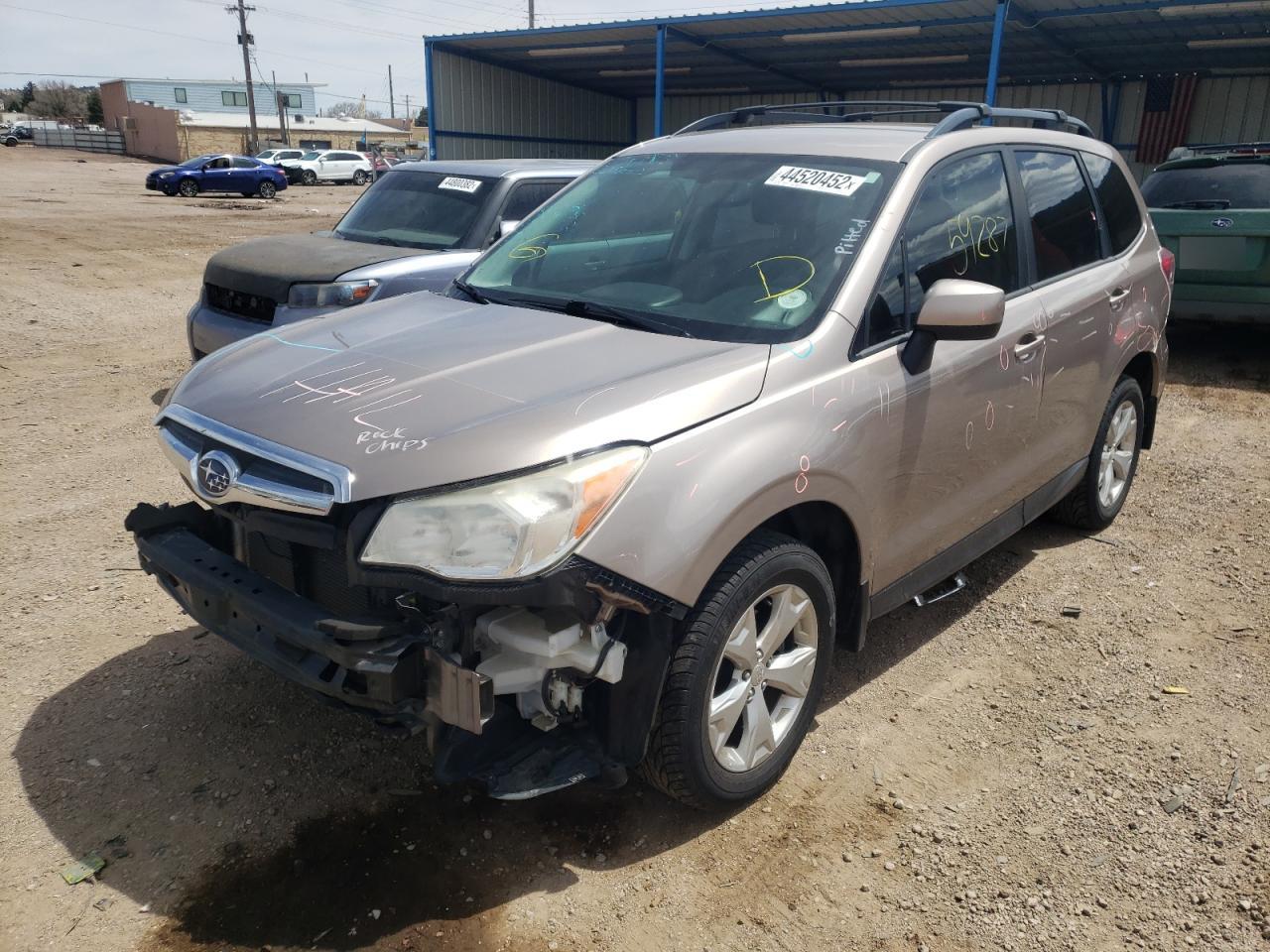 Photo 2 from auction – 2014 SUBARU FORESTER 2 with VIN JF2SJACC8EG502742